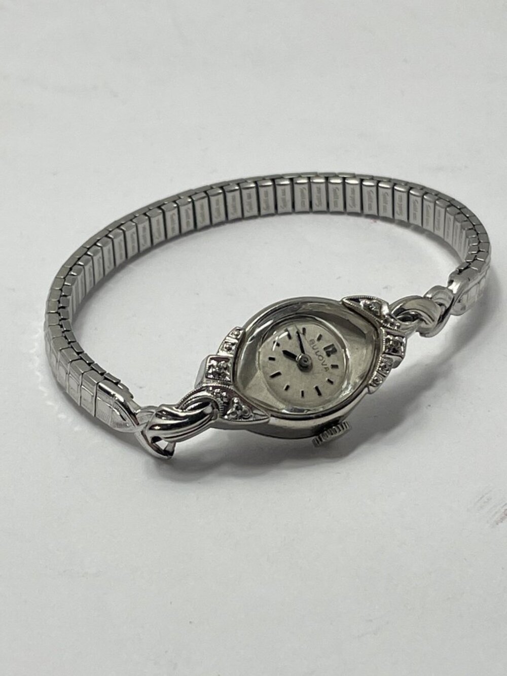 Vintage Bulova 1960's Women's Watch 17mm 10K RGP Cocktail Manual Wind. Read.